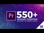Free download 550 Seamless Transitions for Premiere Pro
